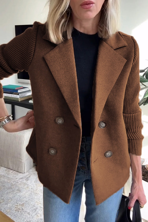 Allison – Eleganter Strickblazer