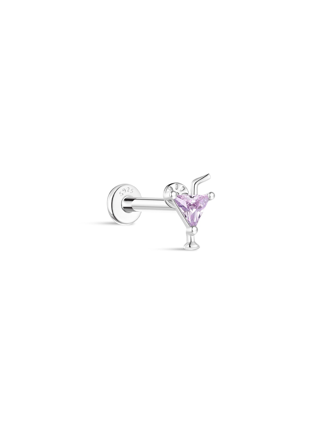 925 Sterling Silver Seaspritz Goblet Flatback