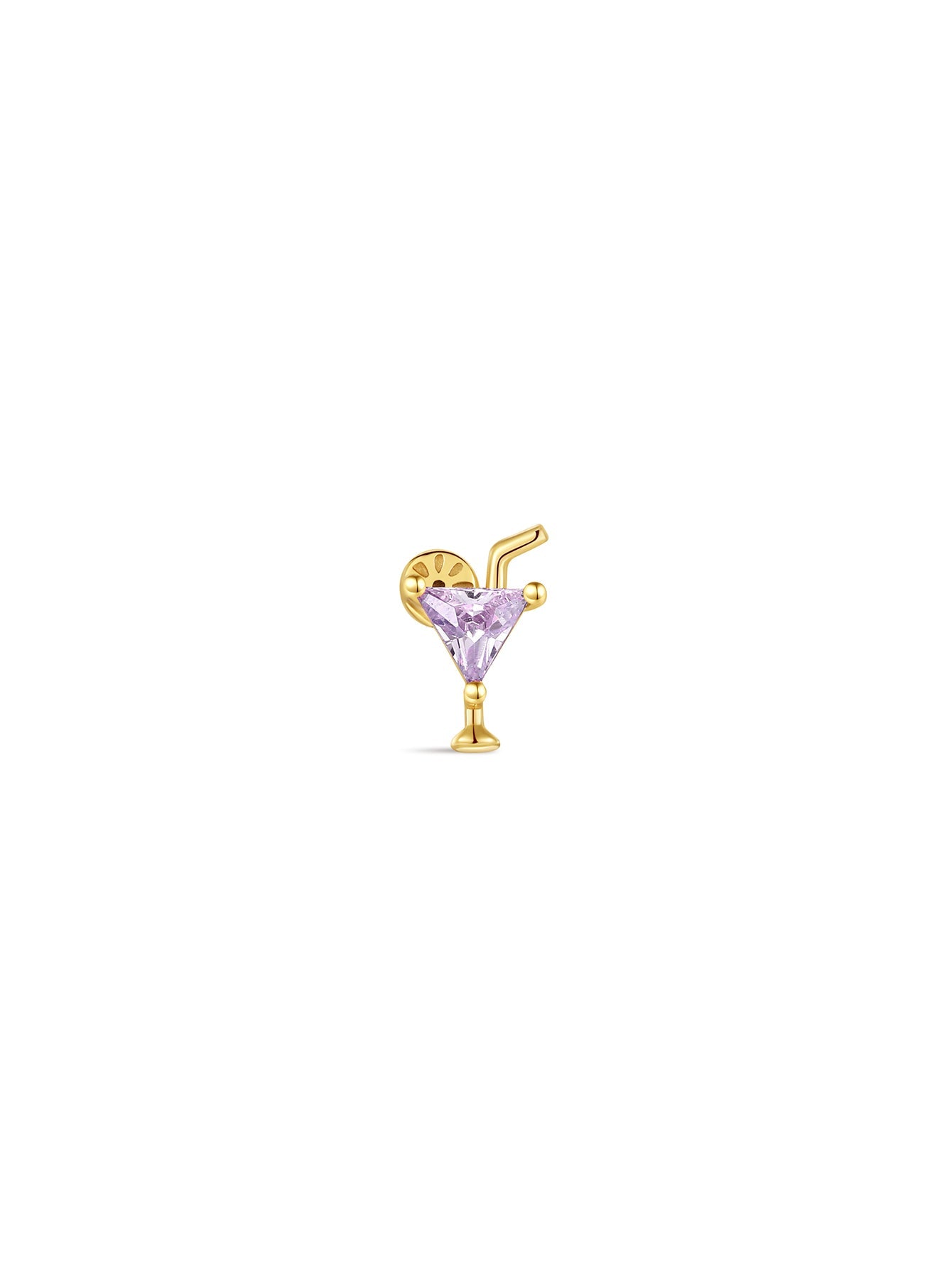 925 Sterling Silver Seaspritz Goblet Flatback