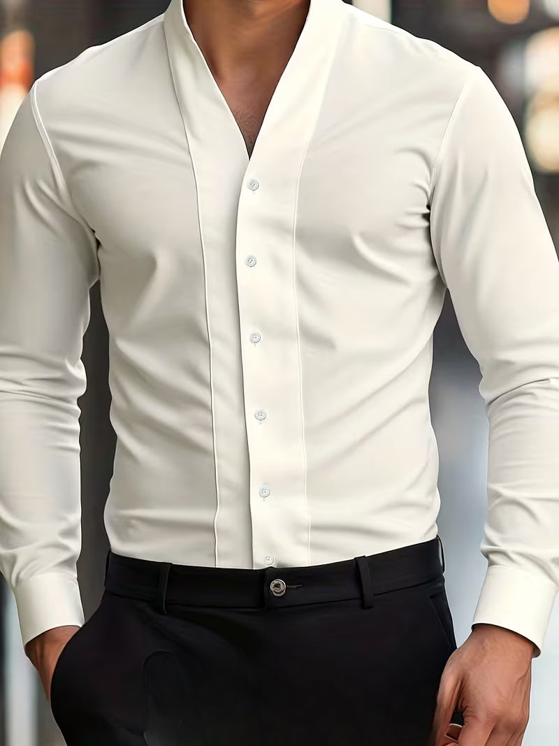 Abnar – Long Sleeve Shirt with Buttons