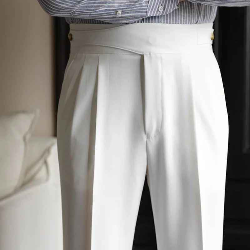 Adams – Suit Trousers with Pleats