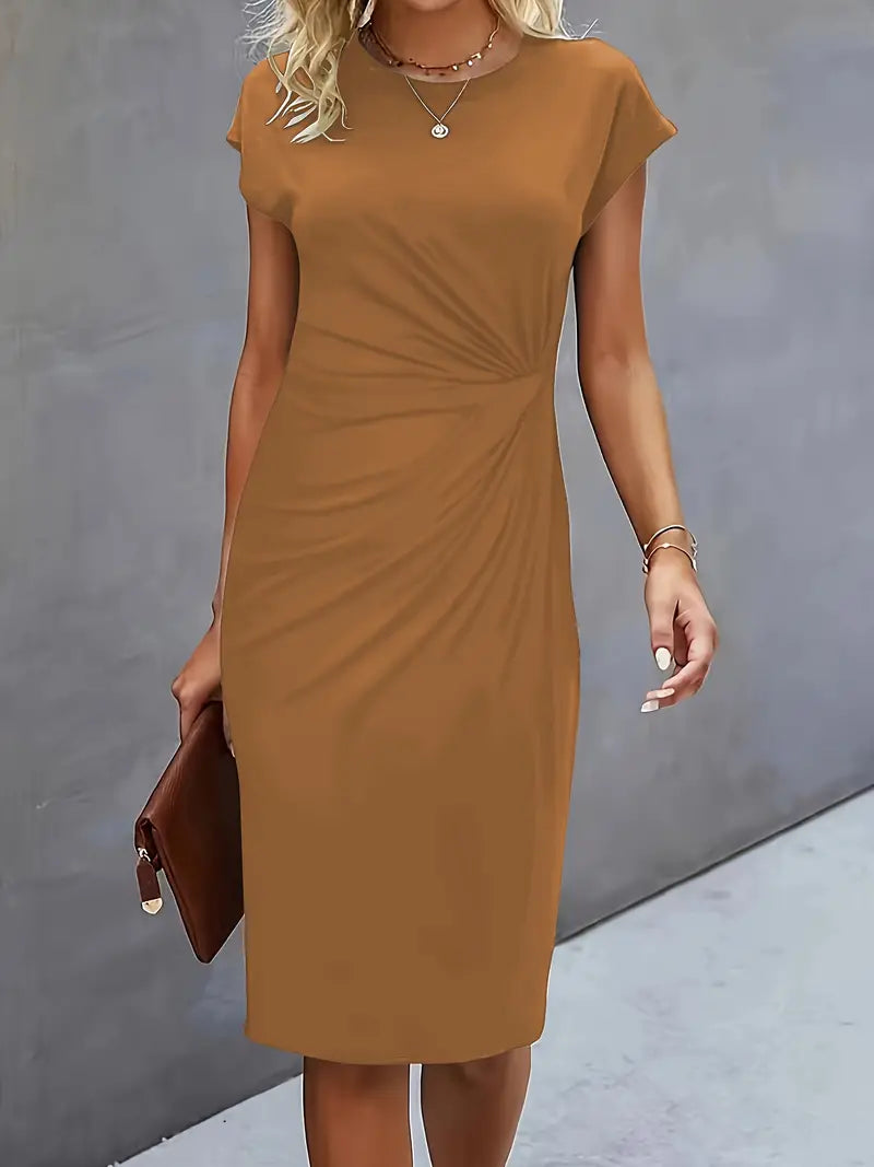 Adelina – Stylish Dress with Round Neckline