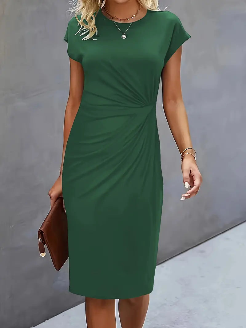 Adelina – Stylish Dress with Round Neckline
