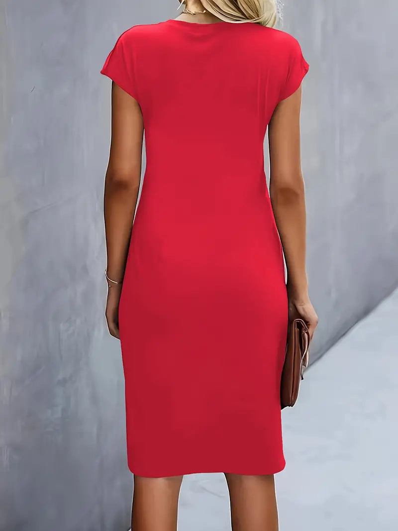 Adelina – Stylish Dress with Round Neckline