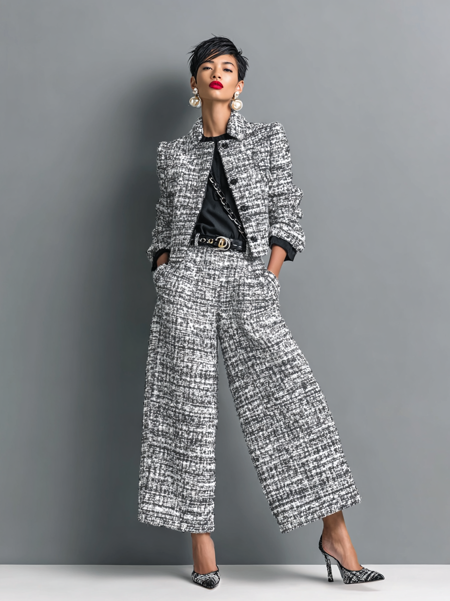 Aderet - Stylish Long Sleeve Jacket and Casual Pants