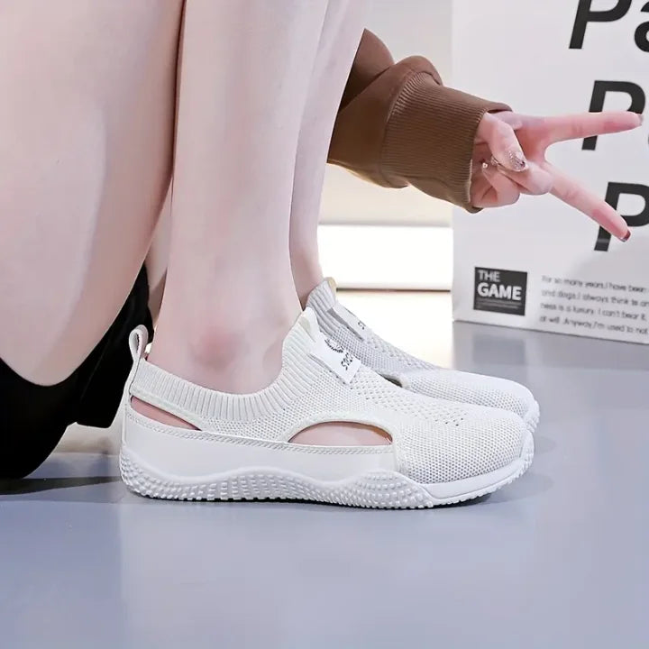 Aderia - Breathable Slip-On Sneakers