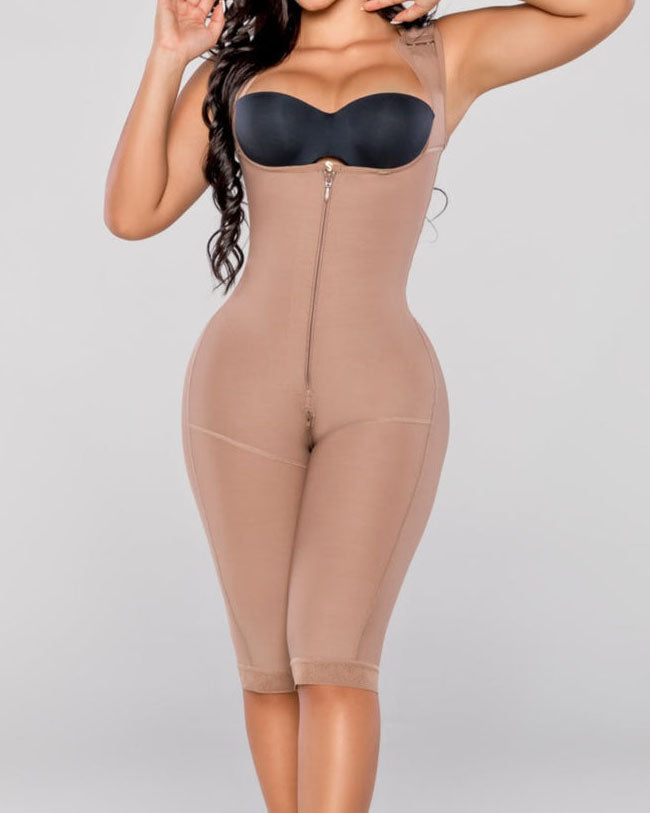 Adjustable Body Shaper with Zipper