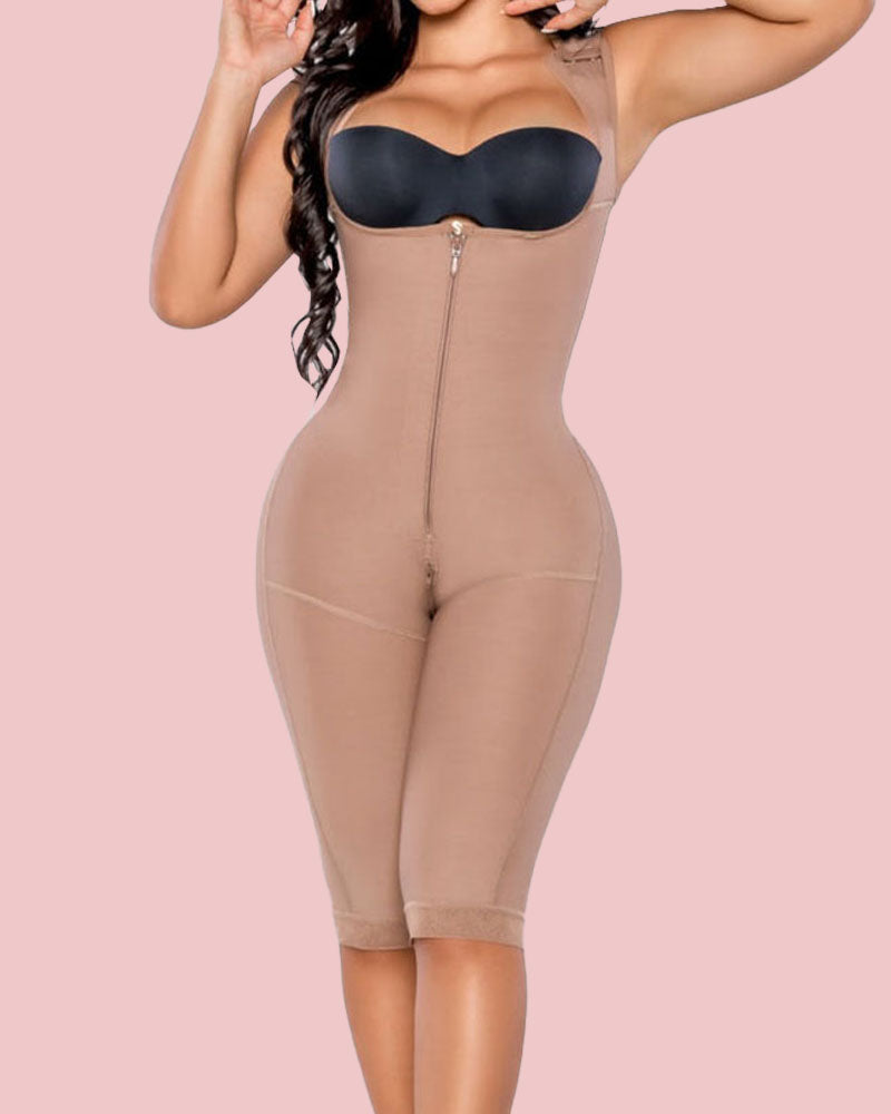 Adjustable Body Shaper with Zipper