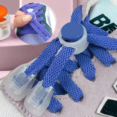 Adjustable Shoelace Closure Device