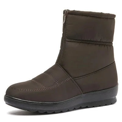 Afonia – Water-Resistant Snow Boots with Zipper