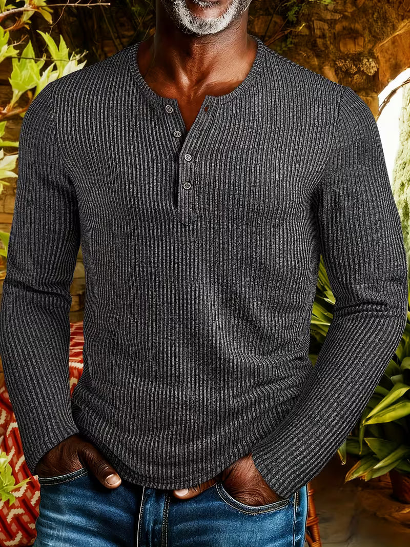 Afonso – Durable Winter Henley Shirt
