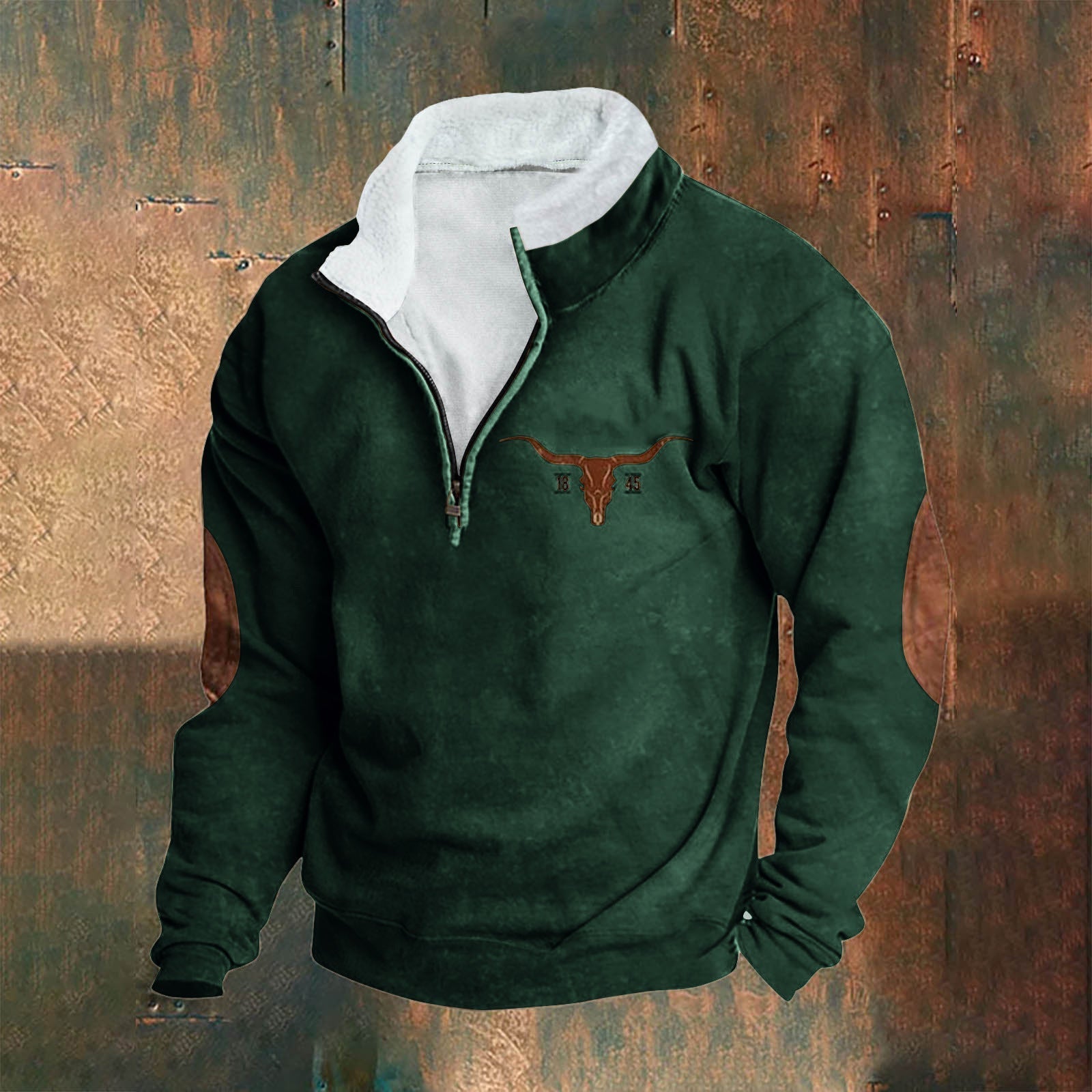 Aldo – Long Sleeve Pullover with Zipper