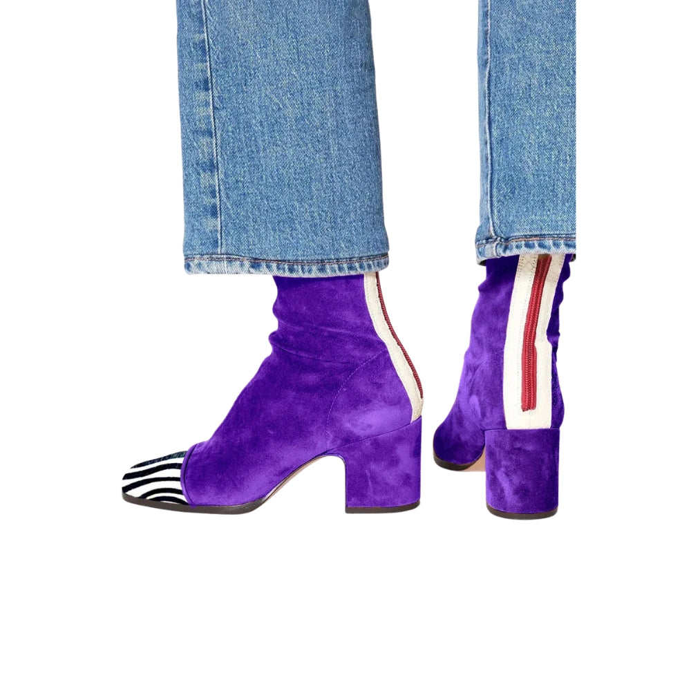 Aless – Elegant Ankle Boots Made of Suede