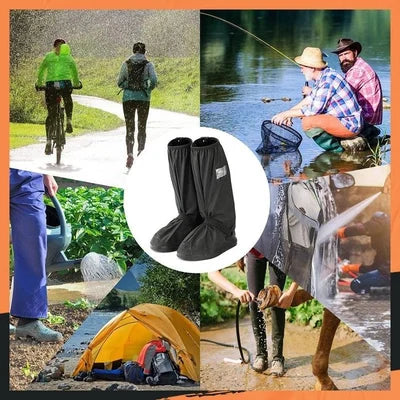 All-around long waterproof boot covers