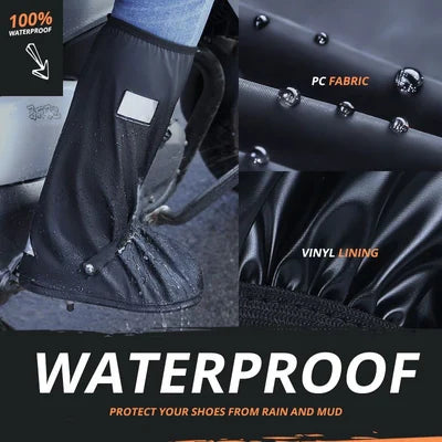 All-around long waterproof boot covers