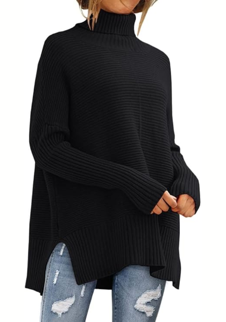 Ambra – Knitted Sweater with Turtleneck