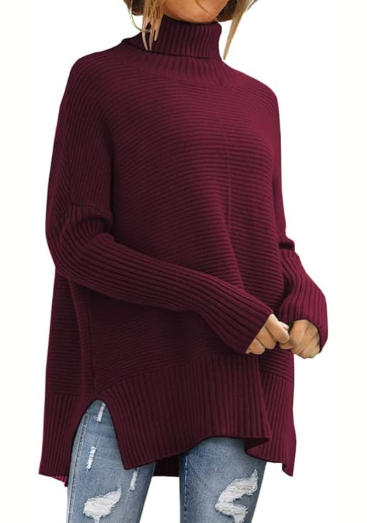 Ambra – Knitted Sweater with Turtleneck