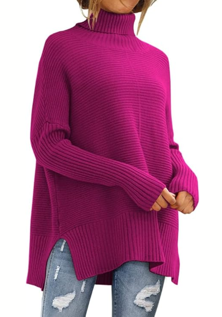 Ambra – Knitted Sweater with Turtleneck