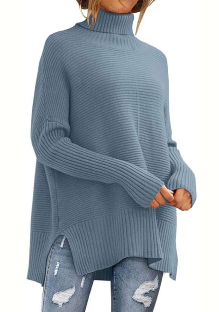 Ambra – Knitted Sweater with Turtleneck