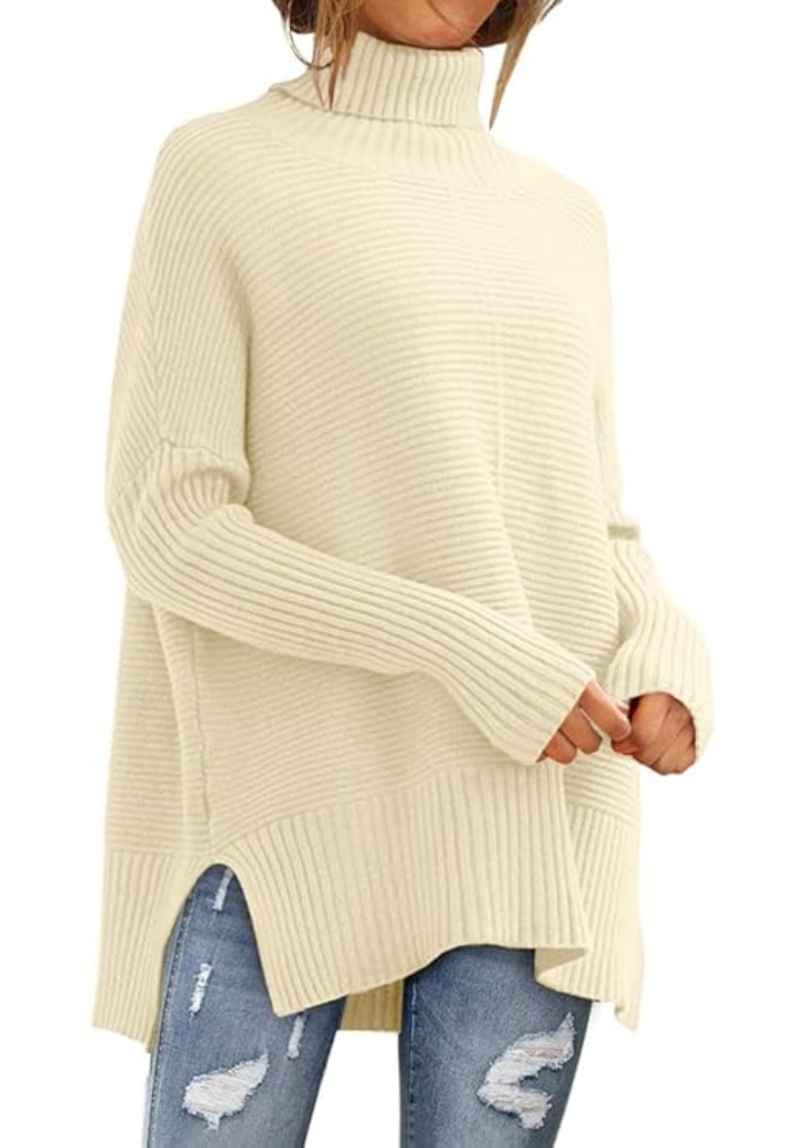 Ambra – Knitted Sweater with Turtleneck