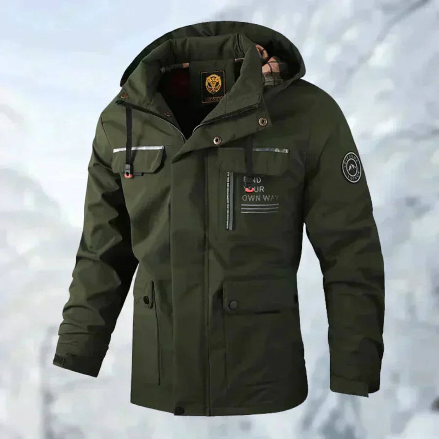 Amleto – Waterproof Windbreaker for Winter