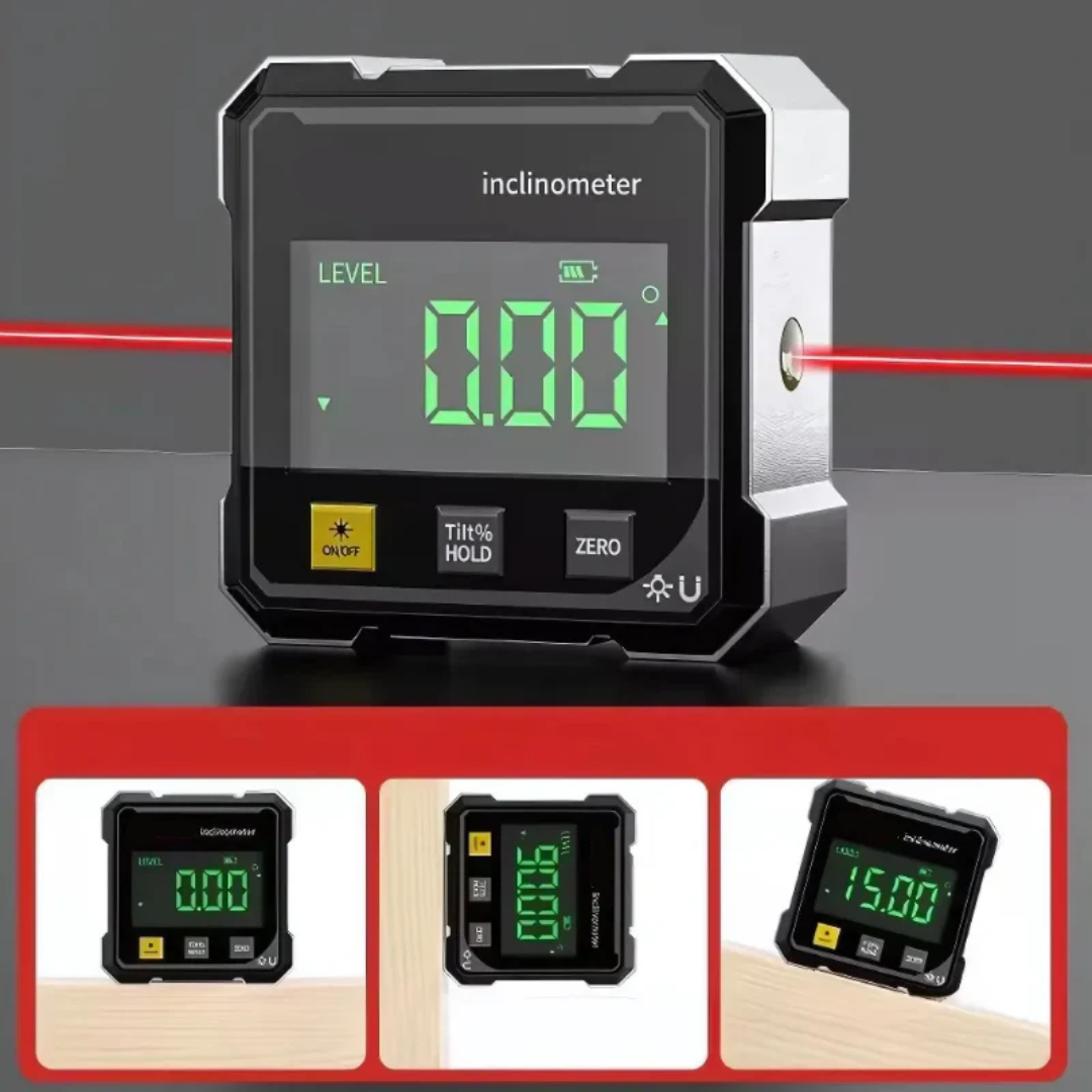 AngleMaster - Digital Magnetic Laser Level
