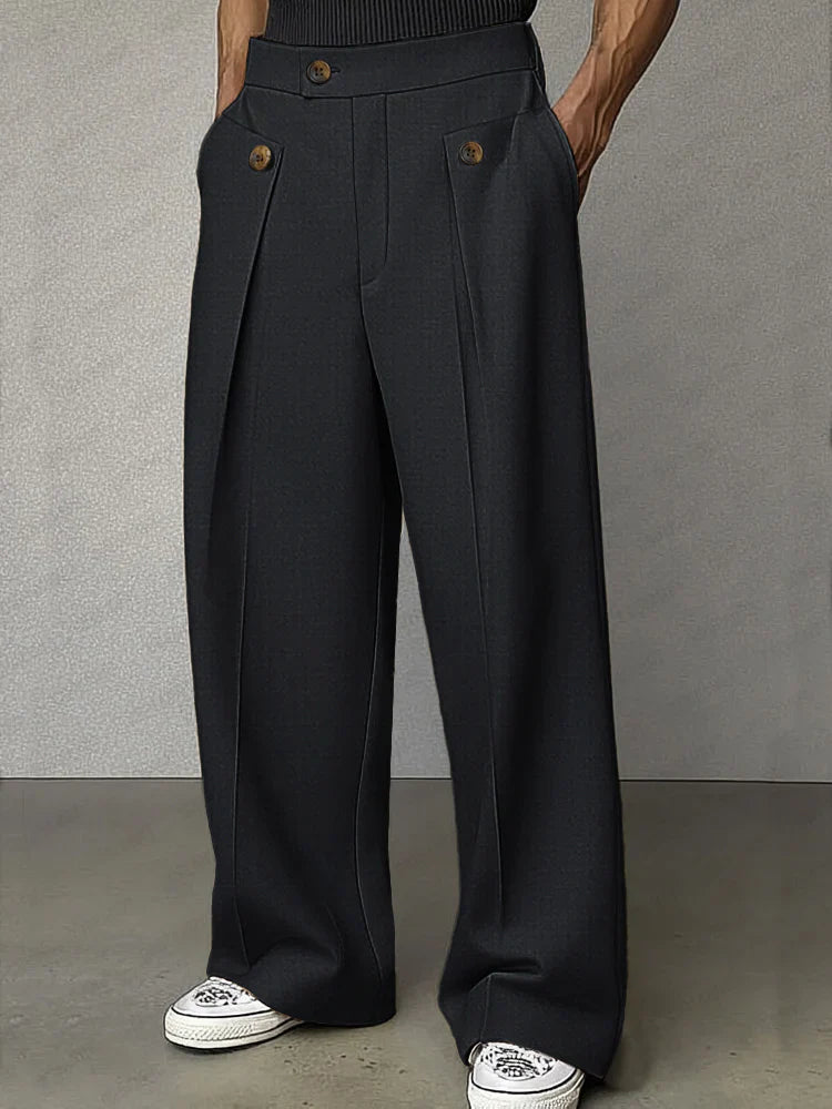 Anikia – Wide Trousers with Pleats