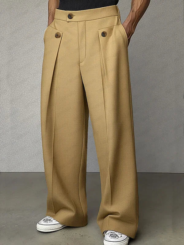 Anikia – Wide Trousers with Pleats