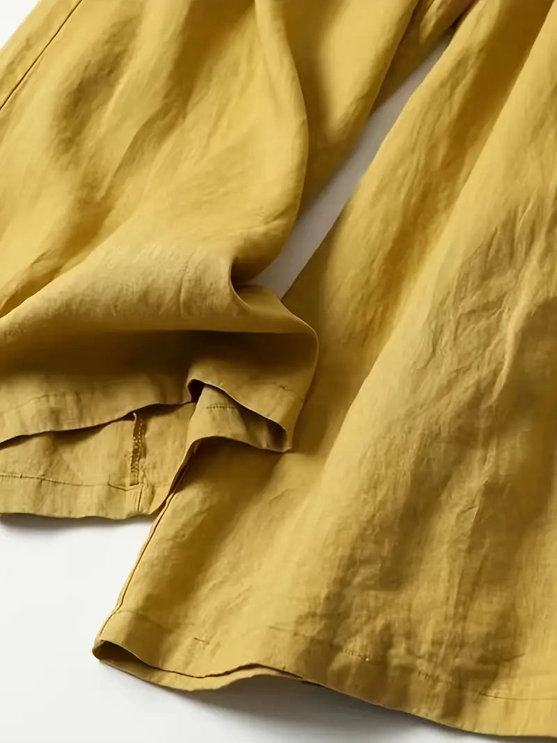 Anina - Wide Leg Linen Pants