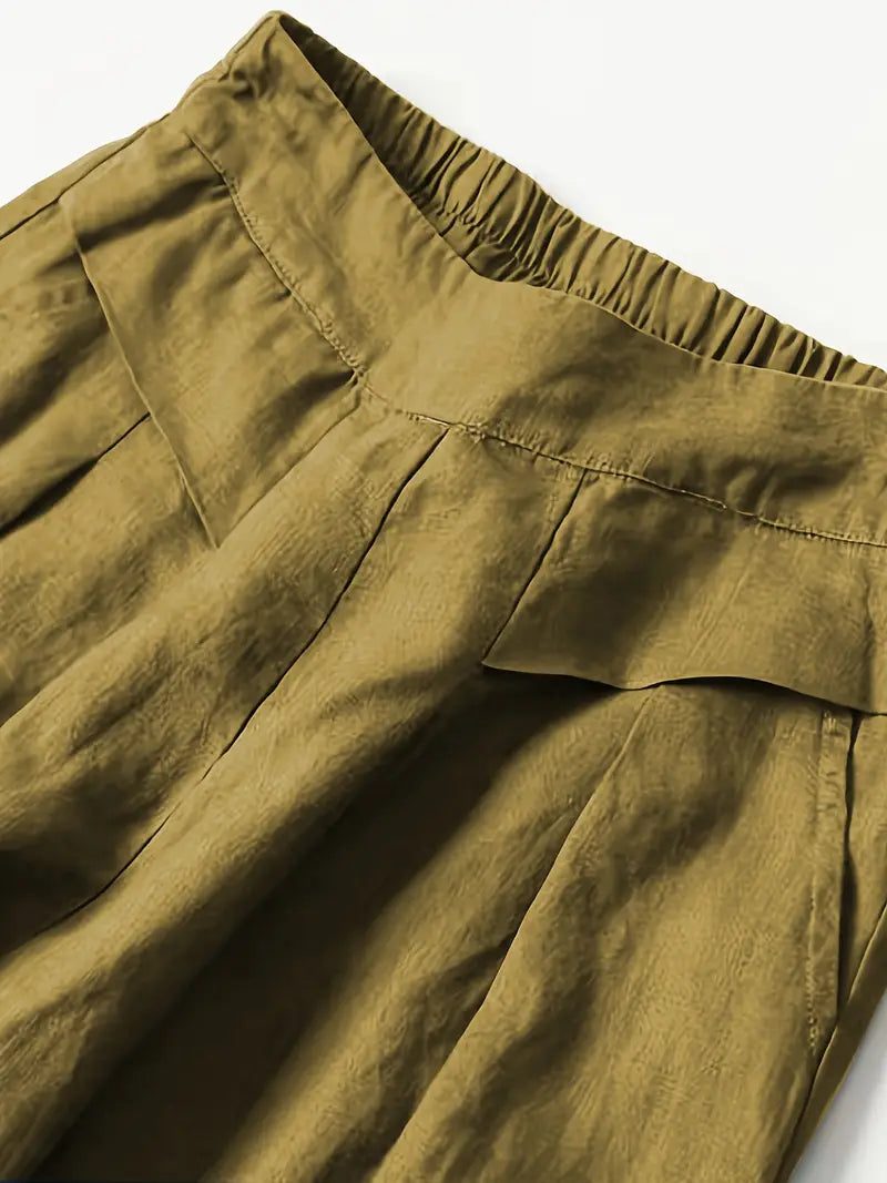 Anina - Wide Leg Linen Pants