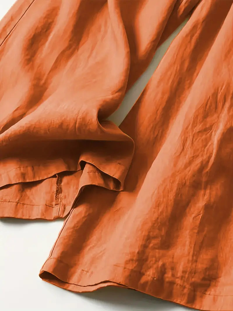 Anina - Wide Leg Linen Pants