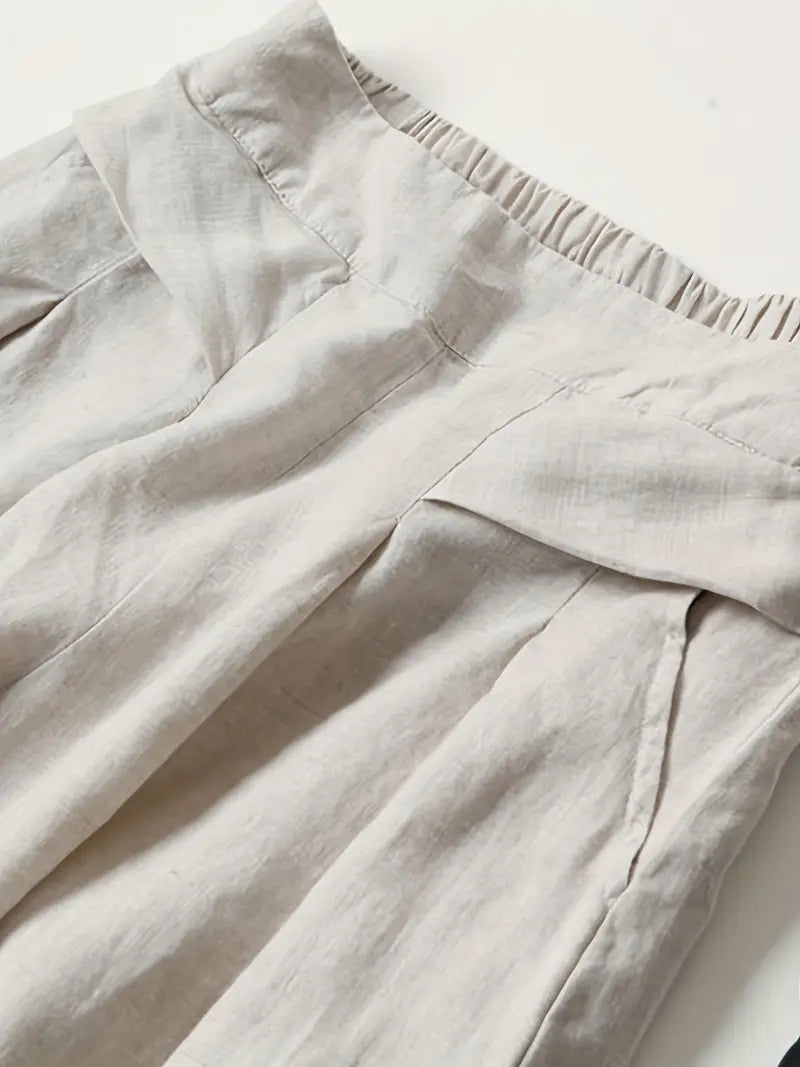 Anina - Wide Leg Linen Pants