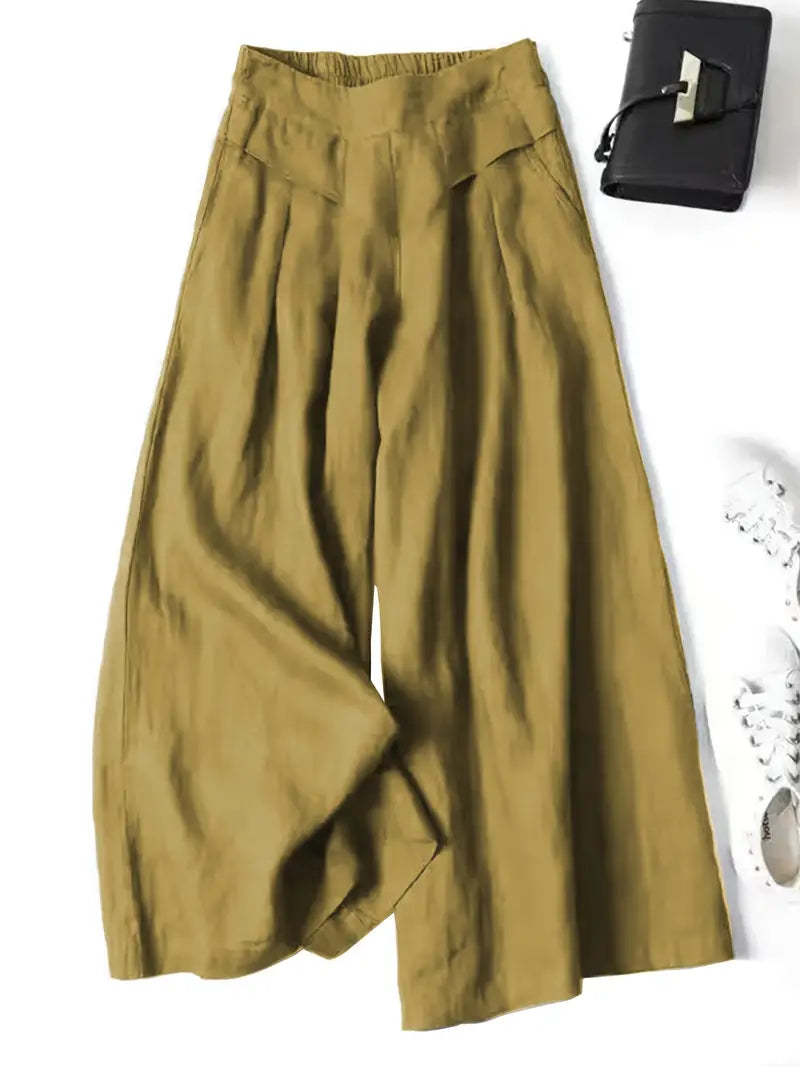 Anina - Wide Leg Linen Pants