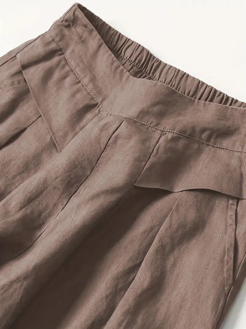 Anina - Wide Leg Linen Pants