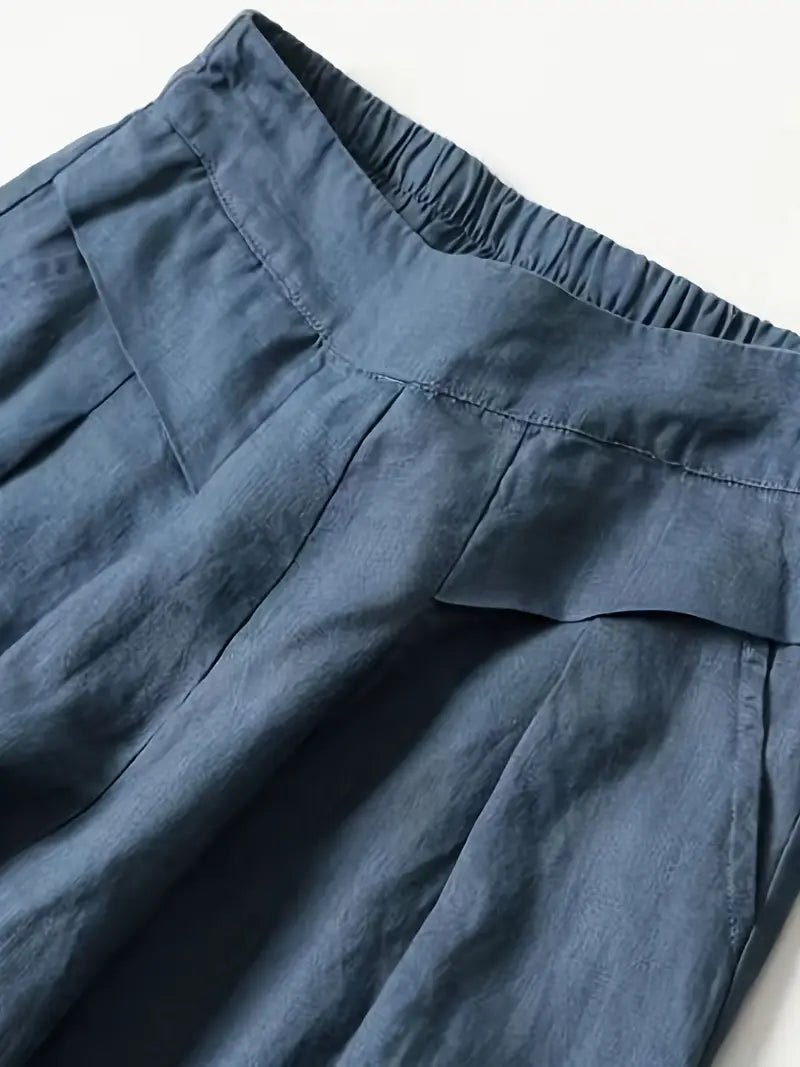 Anina - Wide Leg Linen Pants
