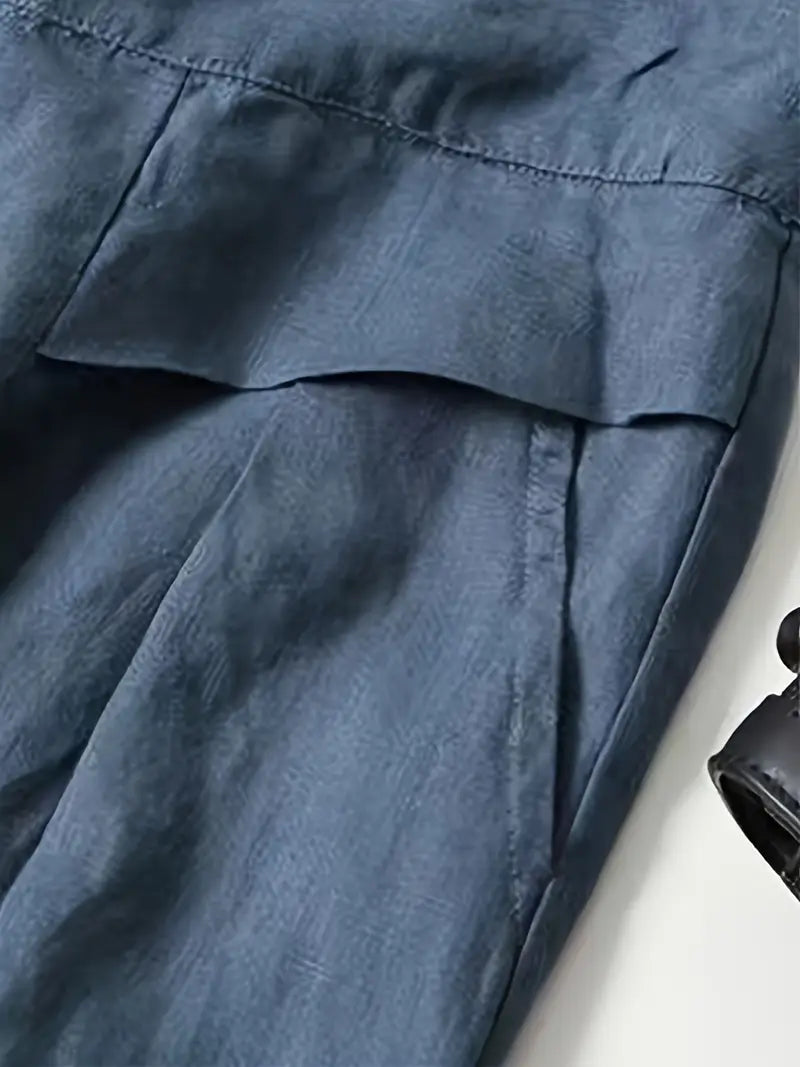 Anina - Wide Leg Linen Pants