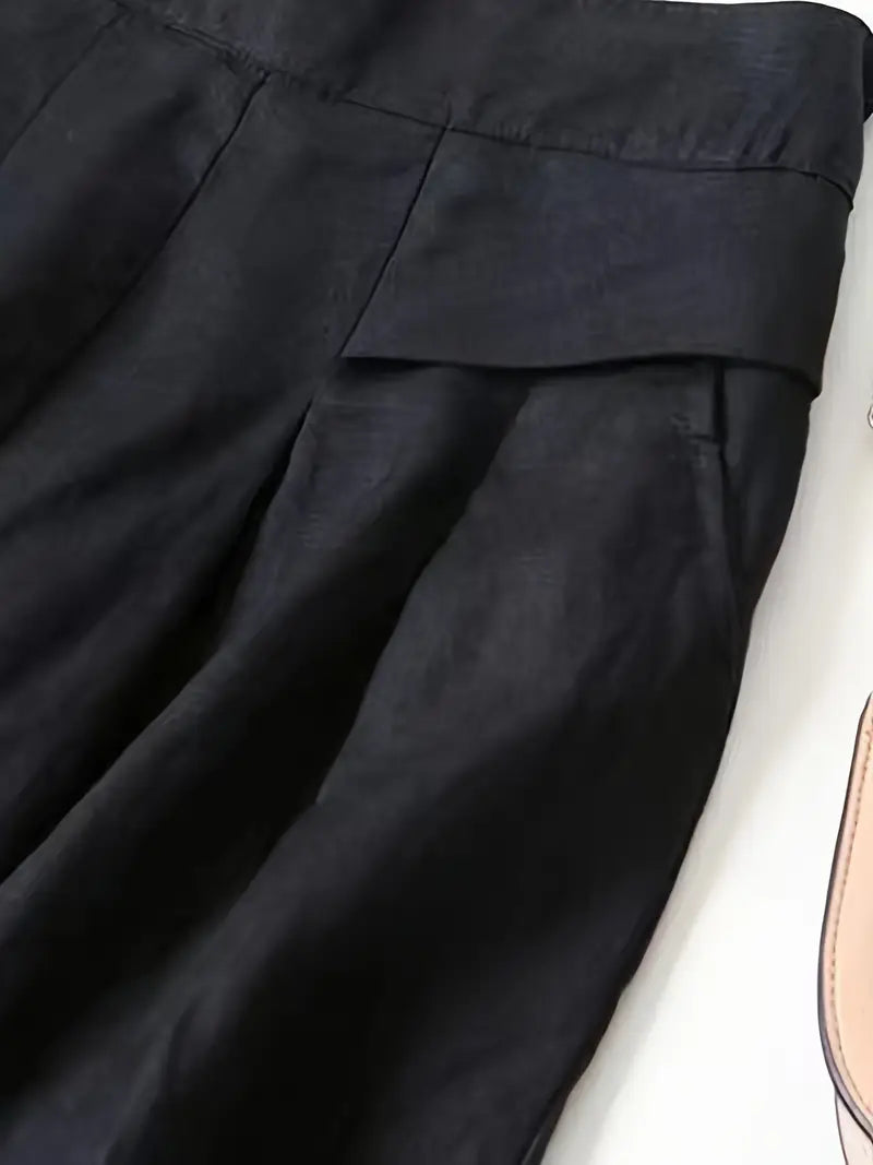 Anina - Wide Leg Linen Pants