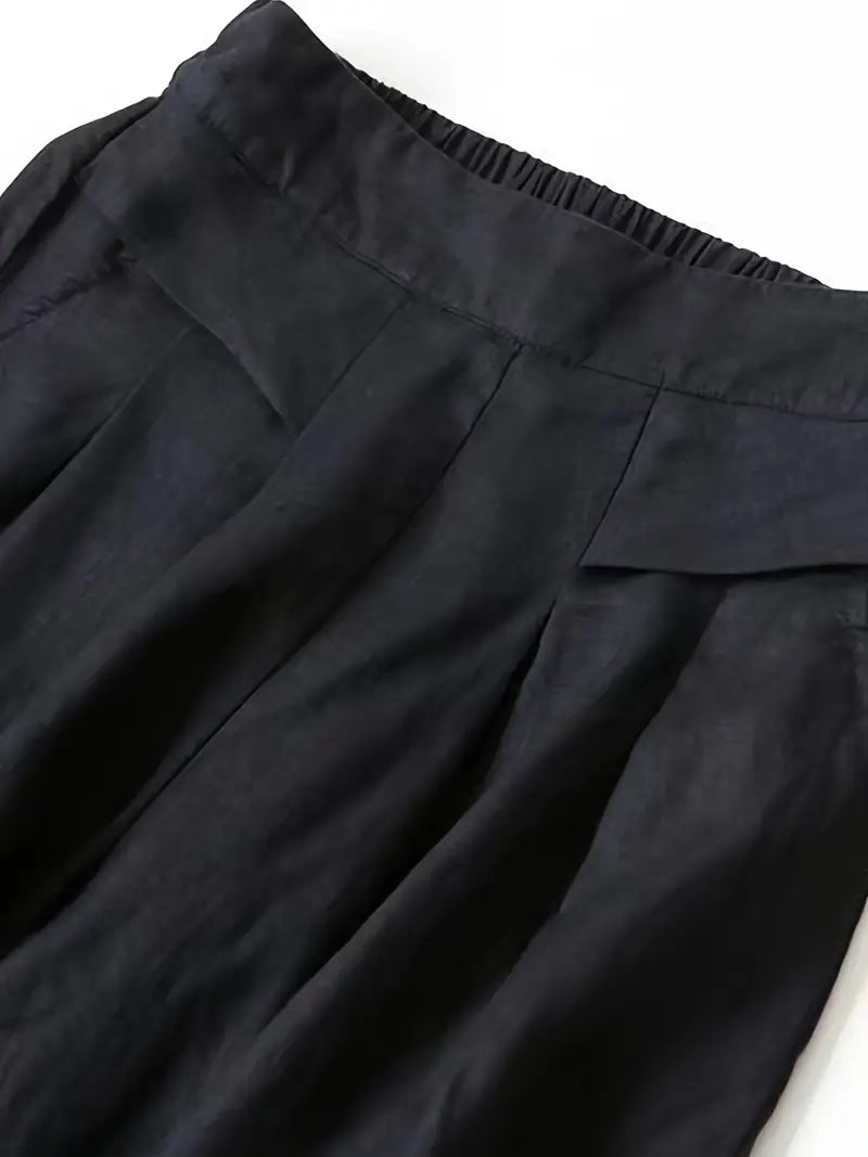 Anina - Wide Leg Linen Pants