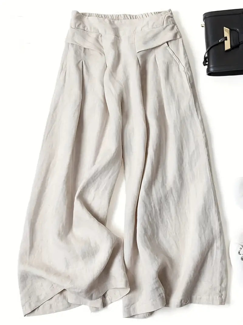 Anina - Wide Leg Linen Pants