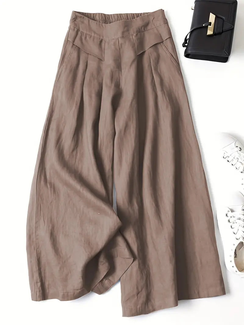 Anina - Wide Leg Linen Pants