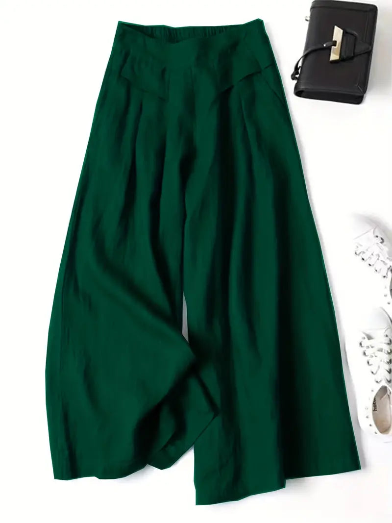 Anina - Wide Leg Linen Pants