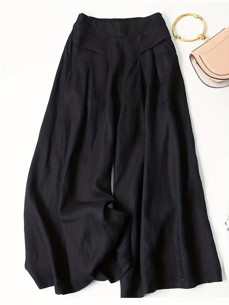 Anina - Wide Leg Linen Pants