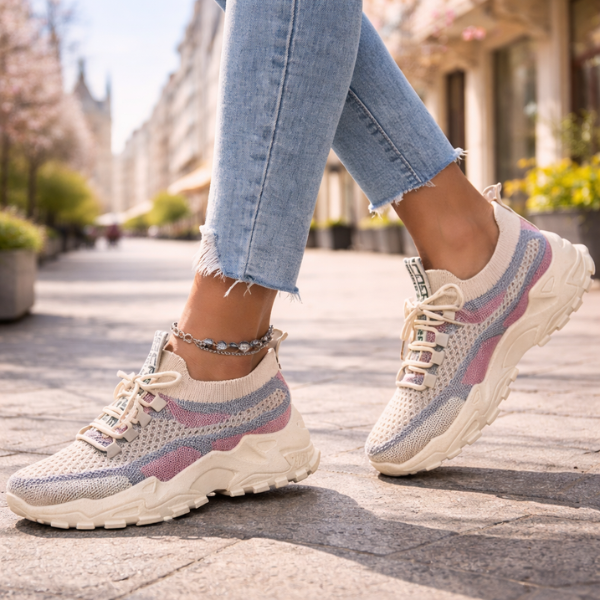 Annelien – Comfortable Knit Sneakers