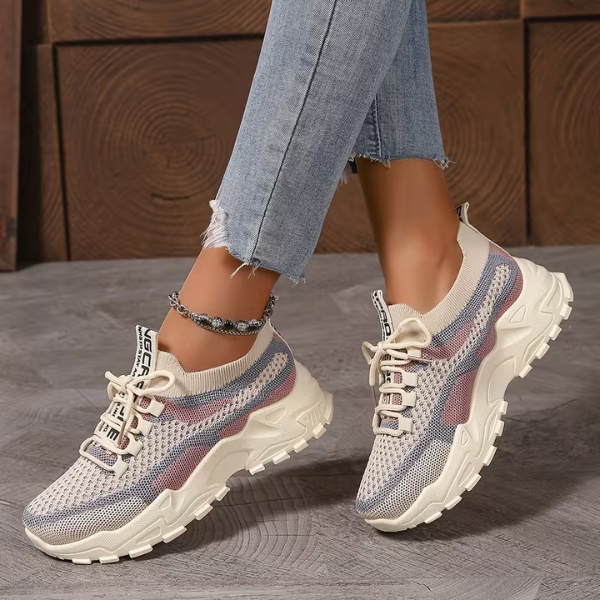 Annelien – Comfortable Knit Sneakers