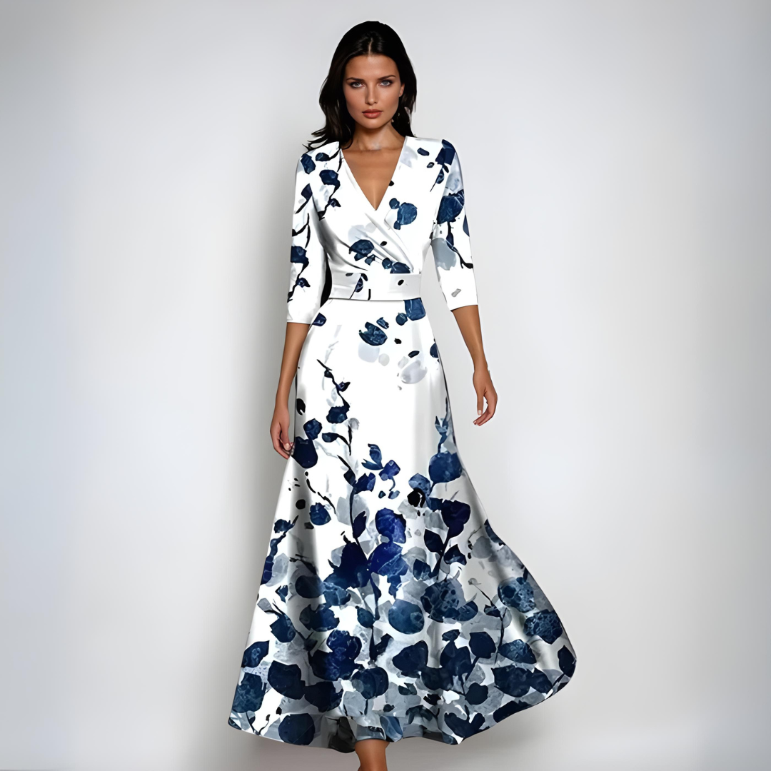 Annemiek – Luxurious Floral Dress