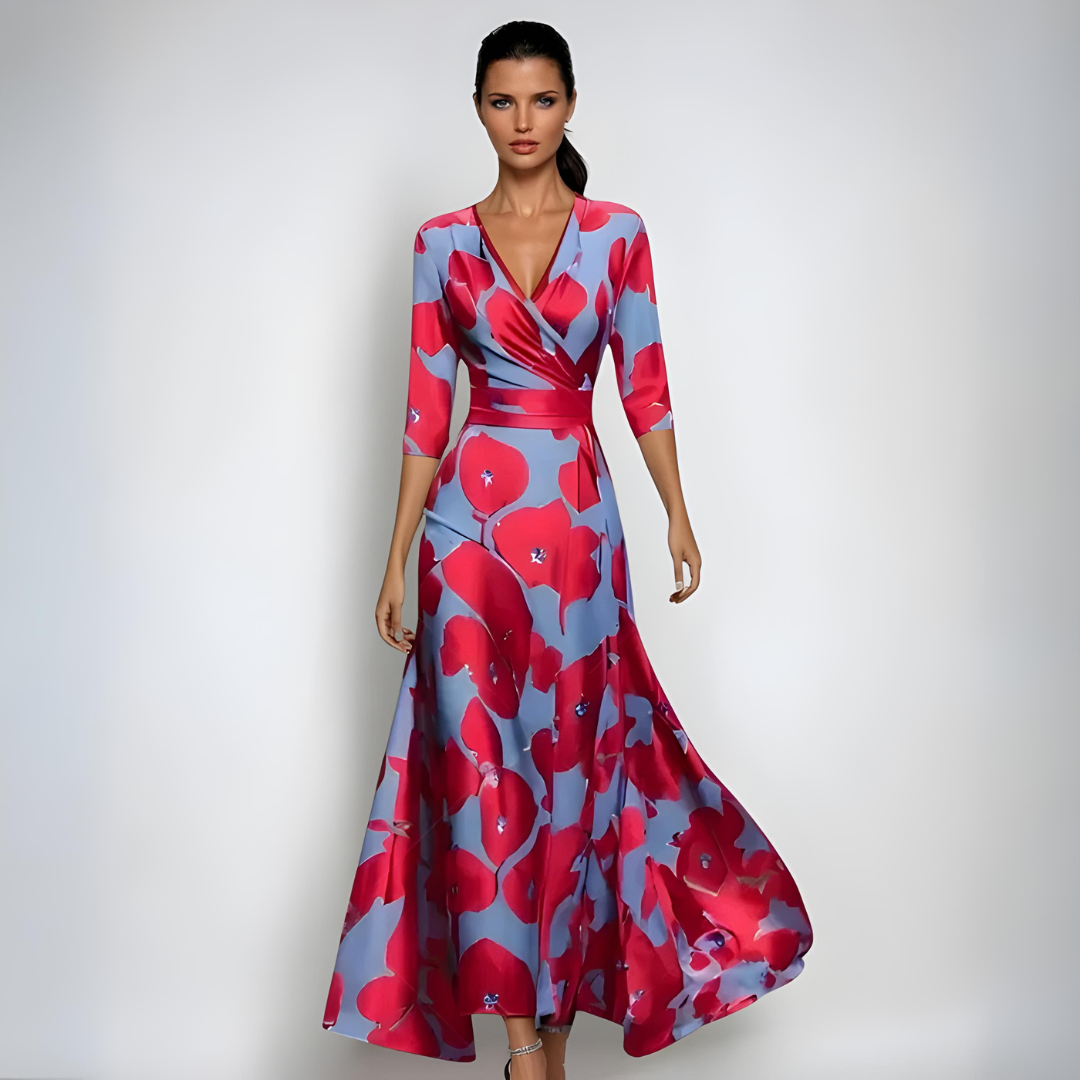 Annemiek – Luxurious Floral Dress