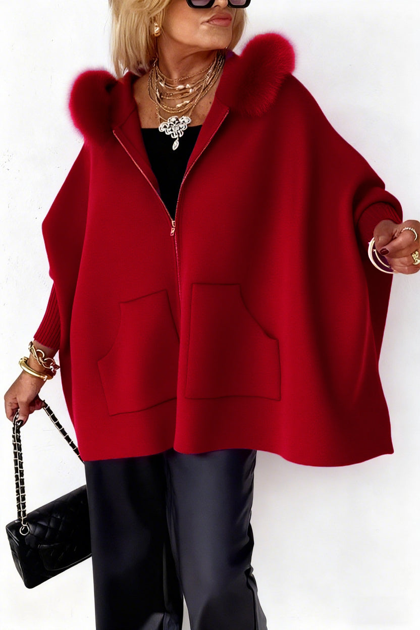Anouka – Long Sleeve Hoodie with Zipper