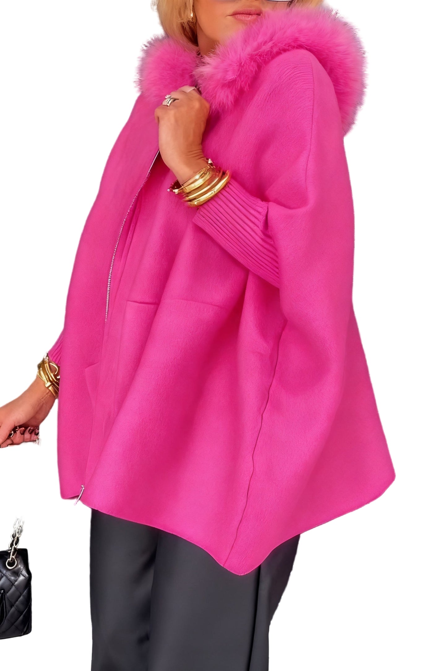 Anouka – Long Sleeve Hoodie with Zipper