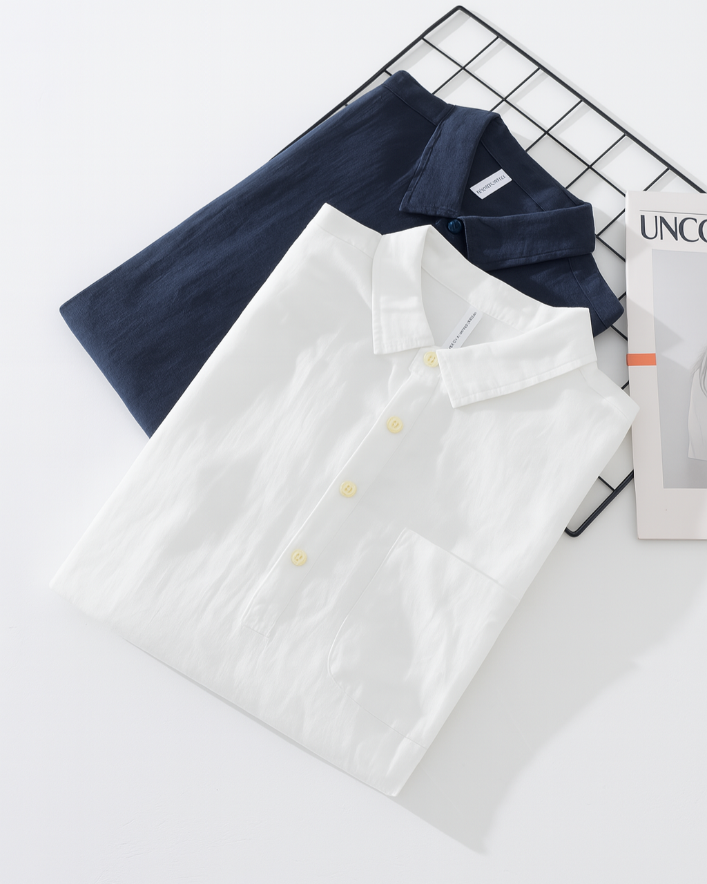 Antuan – Comfortable Long Sleeve Shirt with Chest Pocket