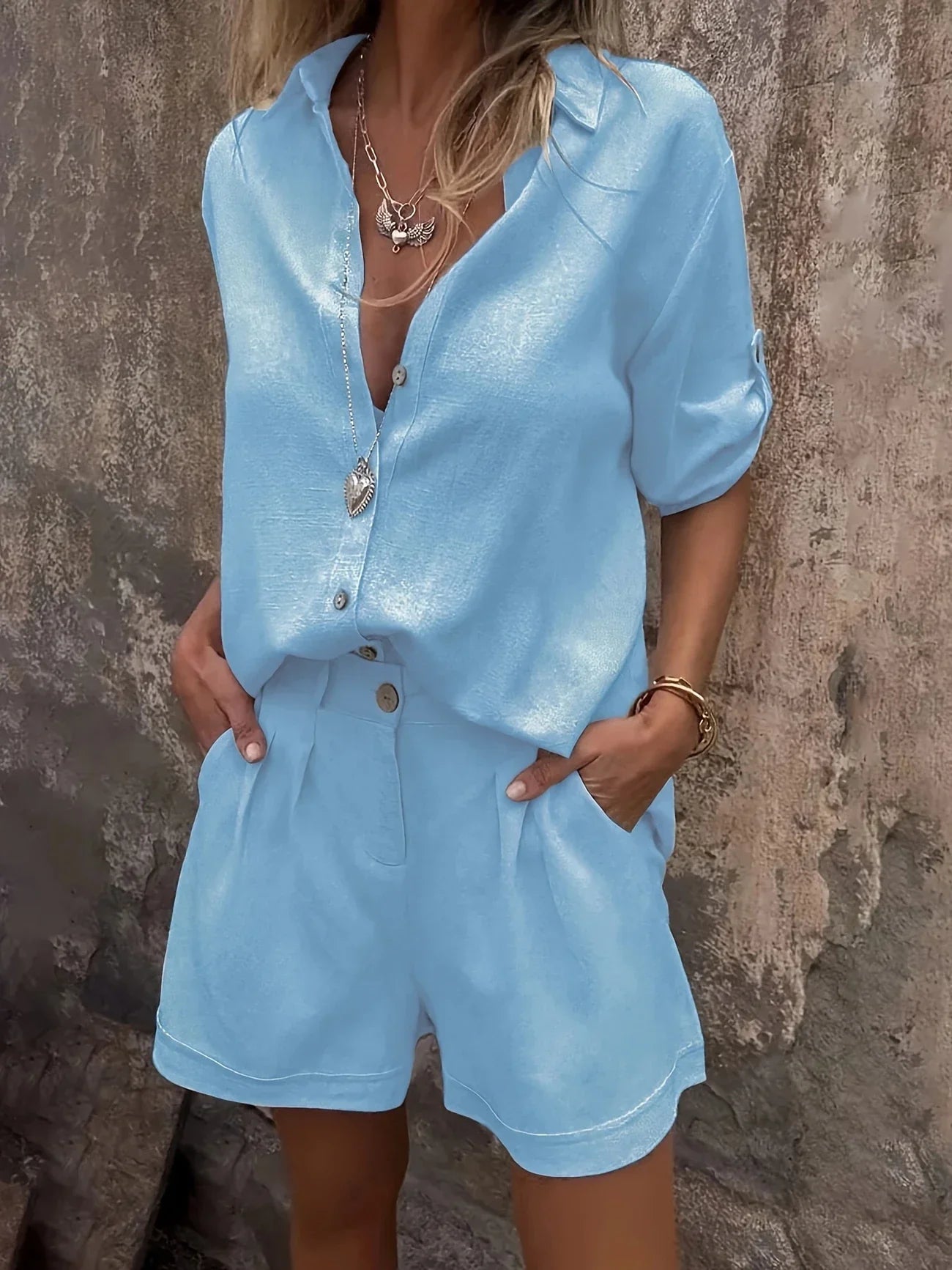Arampatzi – Stylish Two-Piece Summer Set